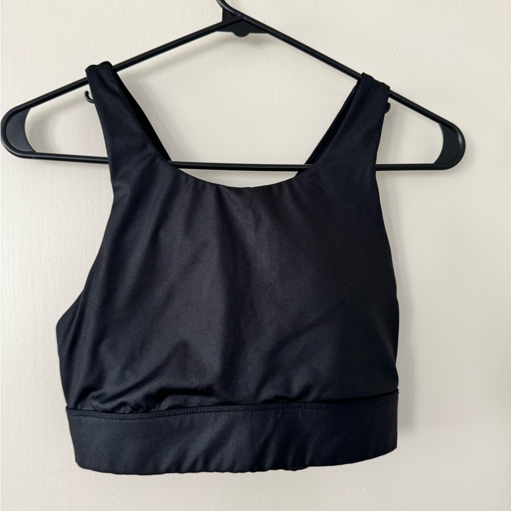 Black Fabletics Sports Bra